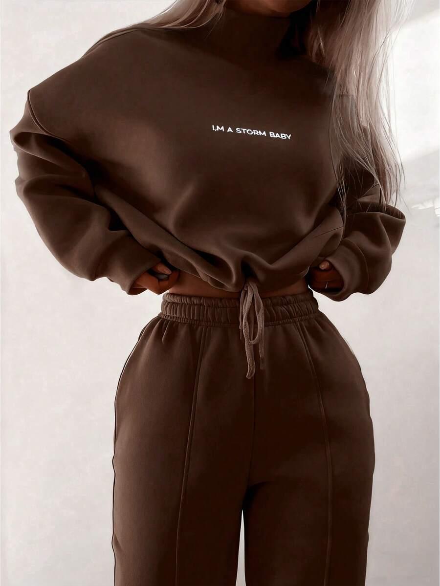 KOMPLET BLUZA SPODNIE 