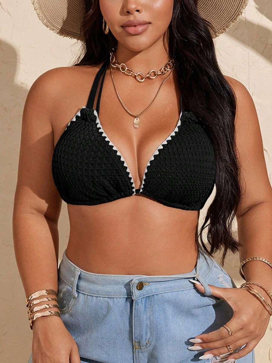 czarna góra od bikini