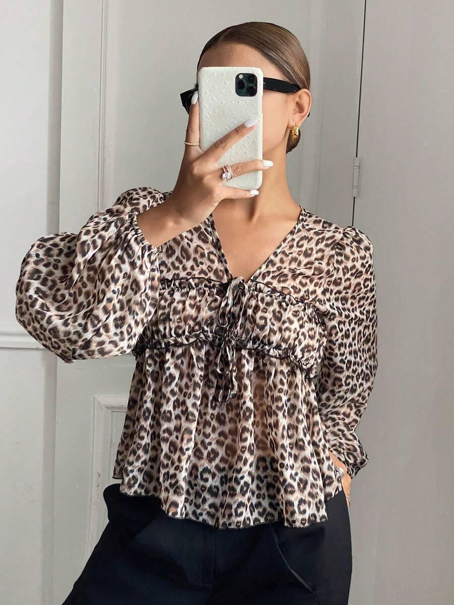 BLUZKA ANIMAL PRINT