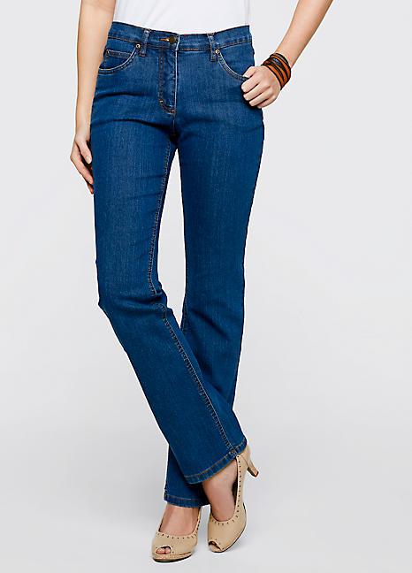 PROSTE SPODNIE JEANS