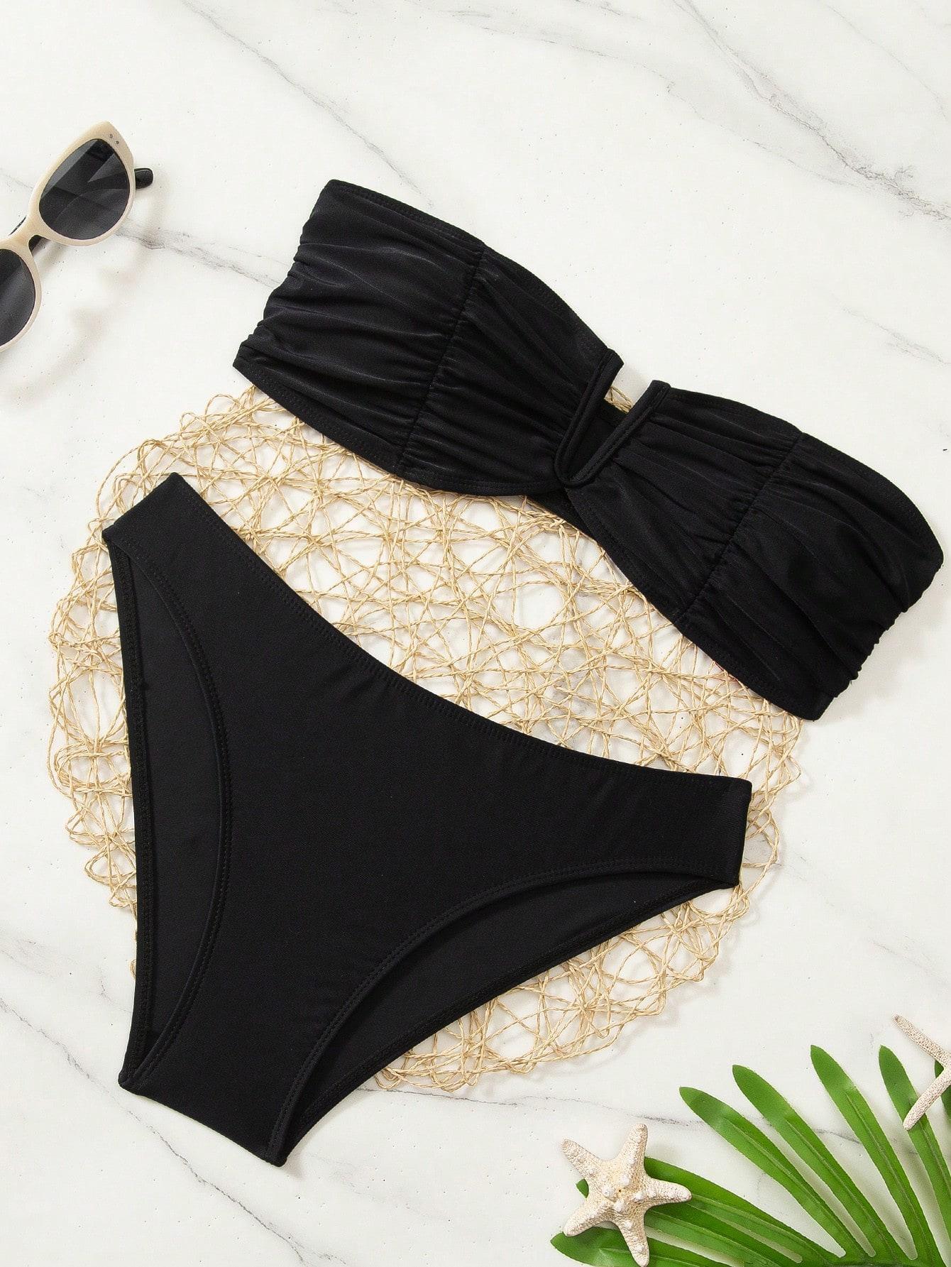CZARNE BIKINI KOMPLET