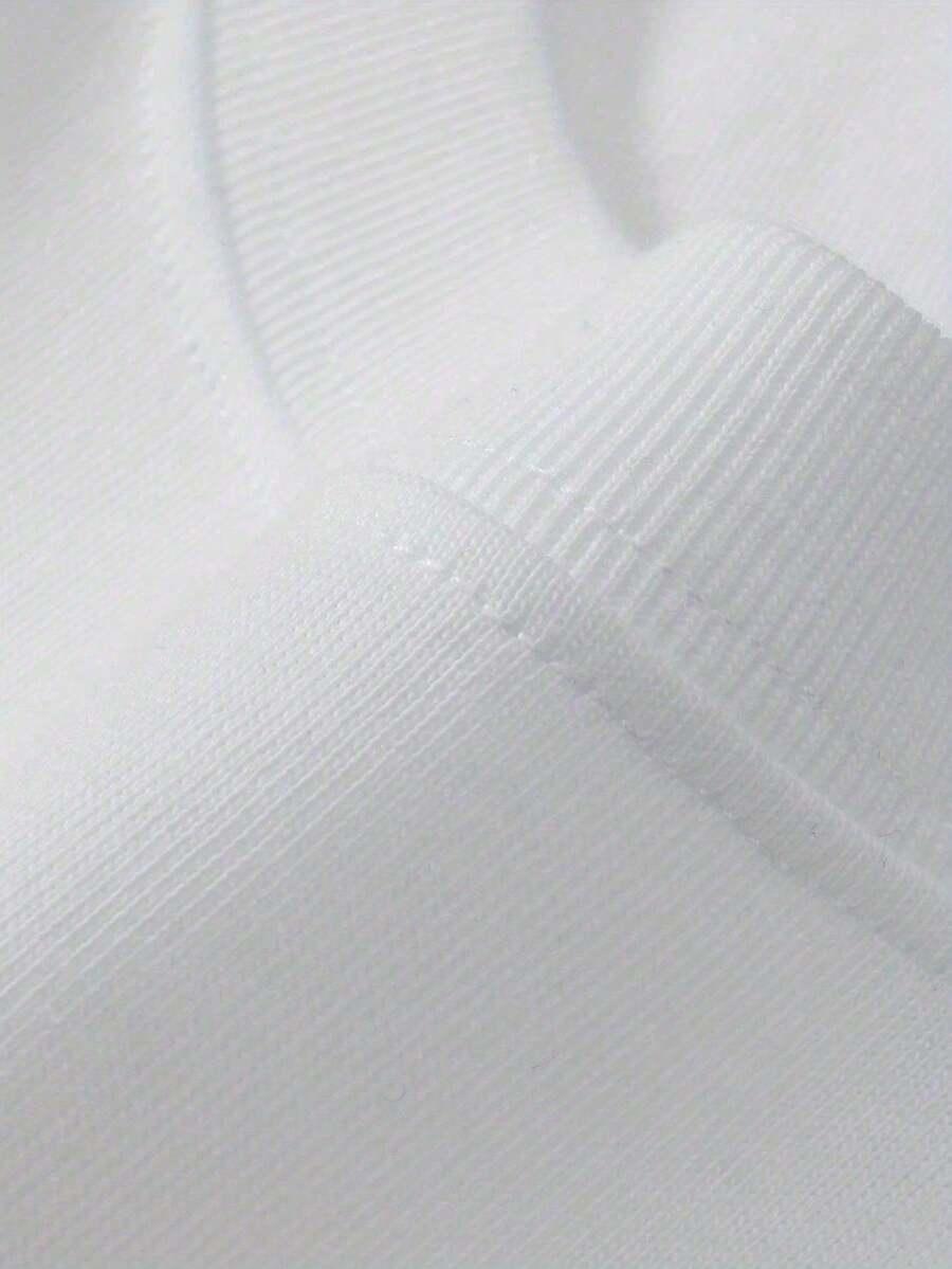 biały t-shirt basic
