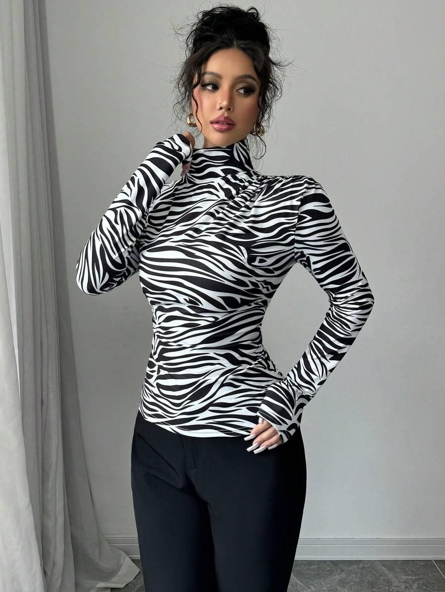 bluzka animal print