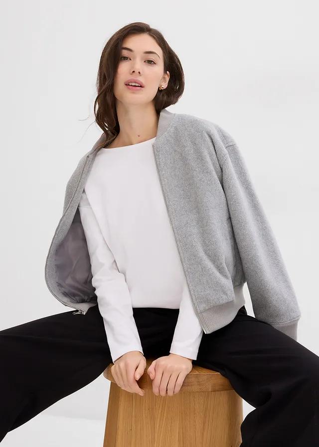 BIAŁA BLUZKA OVERSIZE