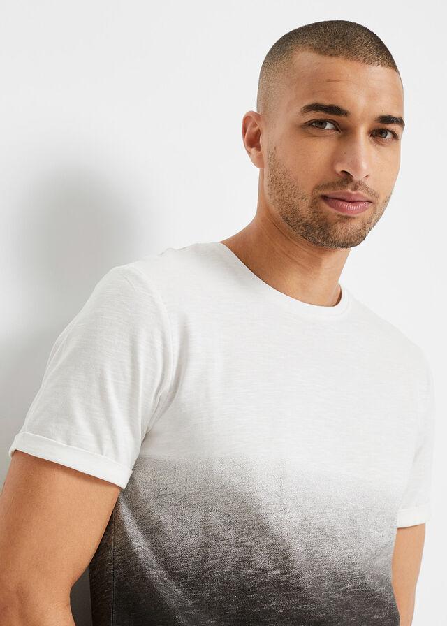 T-SHIRT KRÓTKI RĘKAW KONTRAST