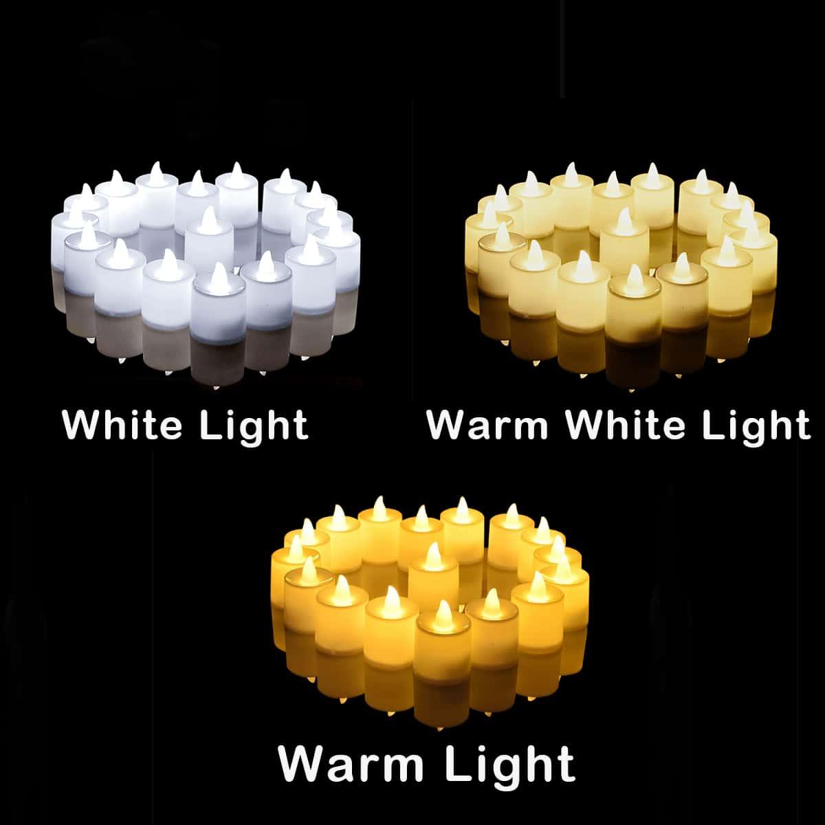 świece led 24-pack