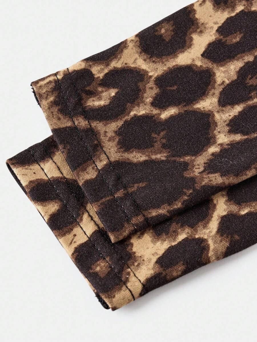 mini sukienka animal print