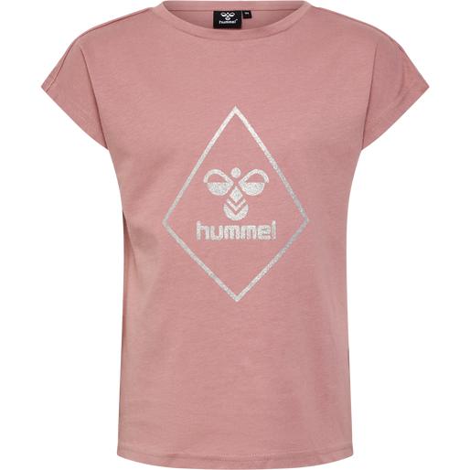 różowy t-shirt logo połysk