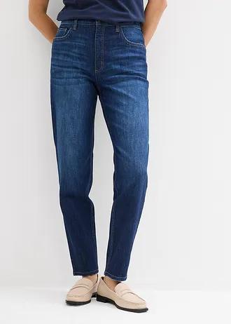 MOM JEANS DAMSKIE REGULAR BAWEŁNA WYSOKI STAN