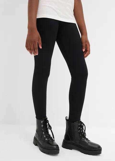 LEGGINSY DZIECIĘCE BAWEŁNIANE 2PAK