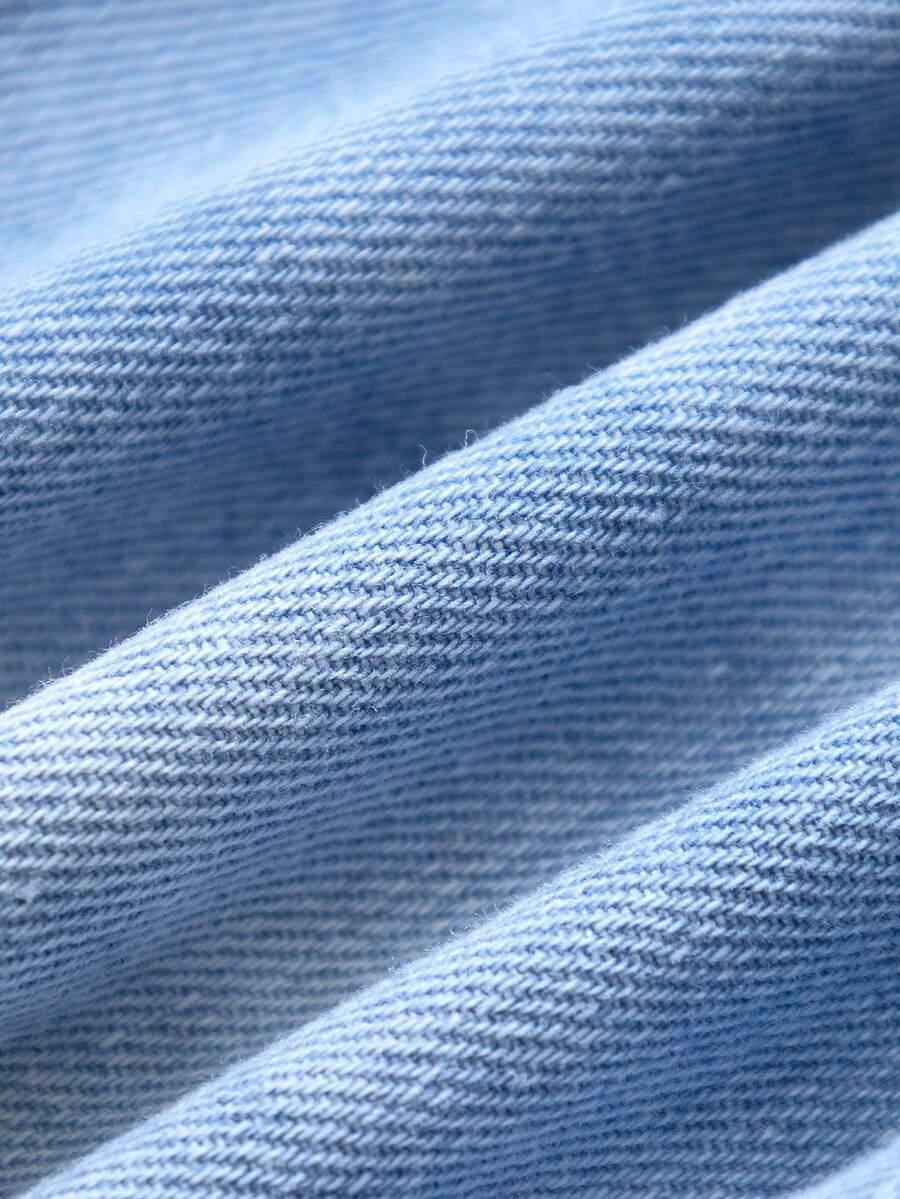 niebieskie SPODENKI JEANS