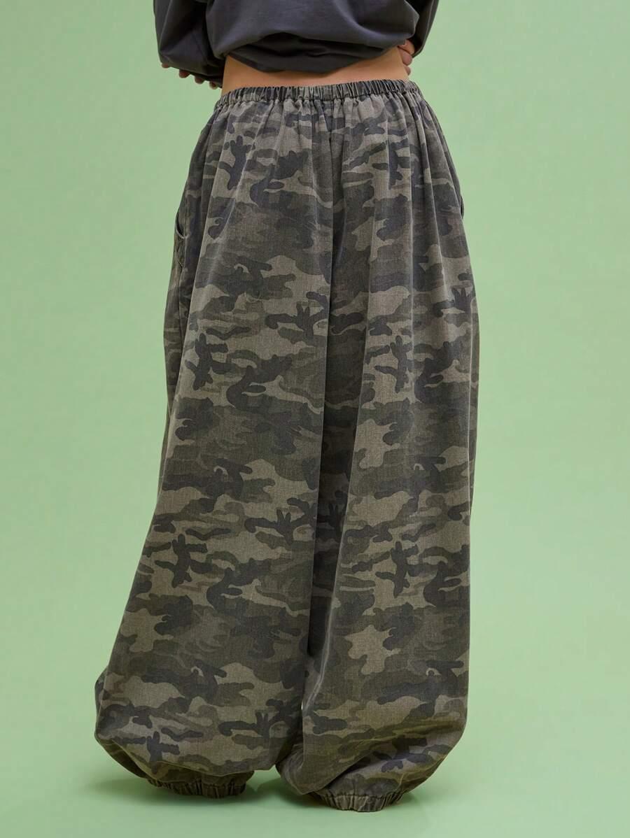 SPODNIE VINTAGE BAGGY BALLOON FIT