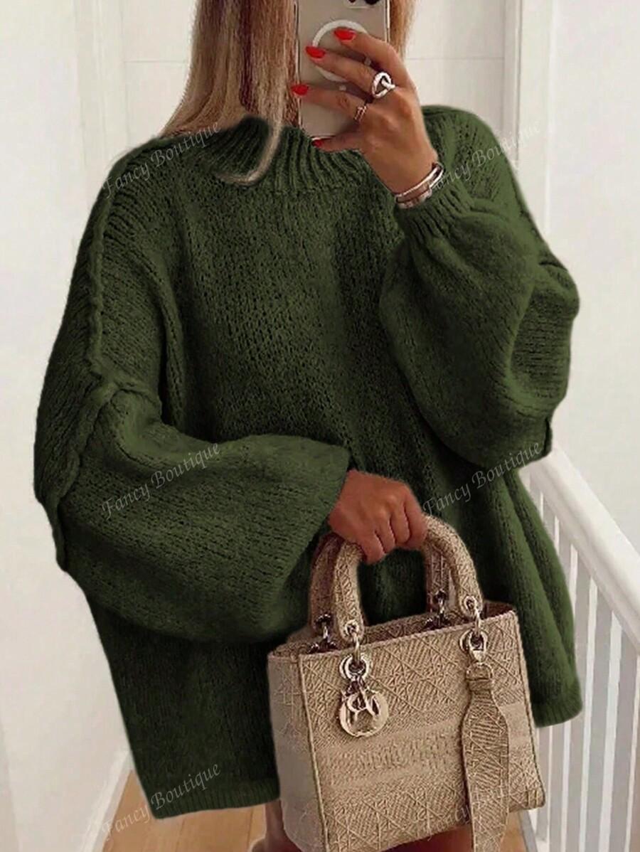 SWETER ZE STÓJKĄ