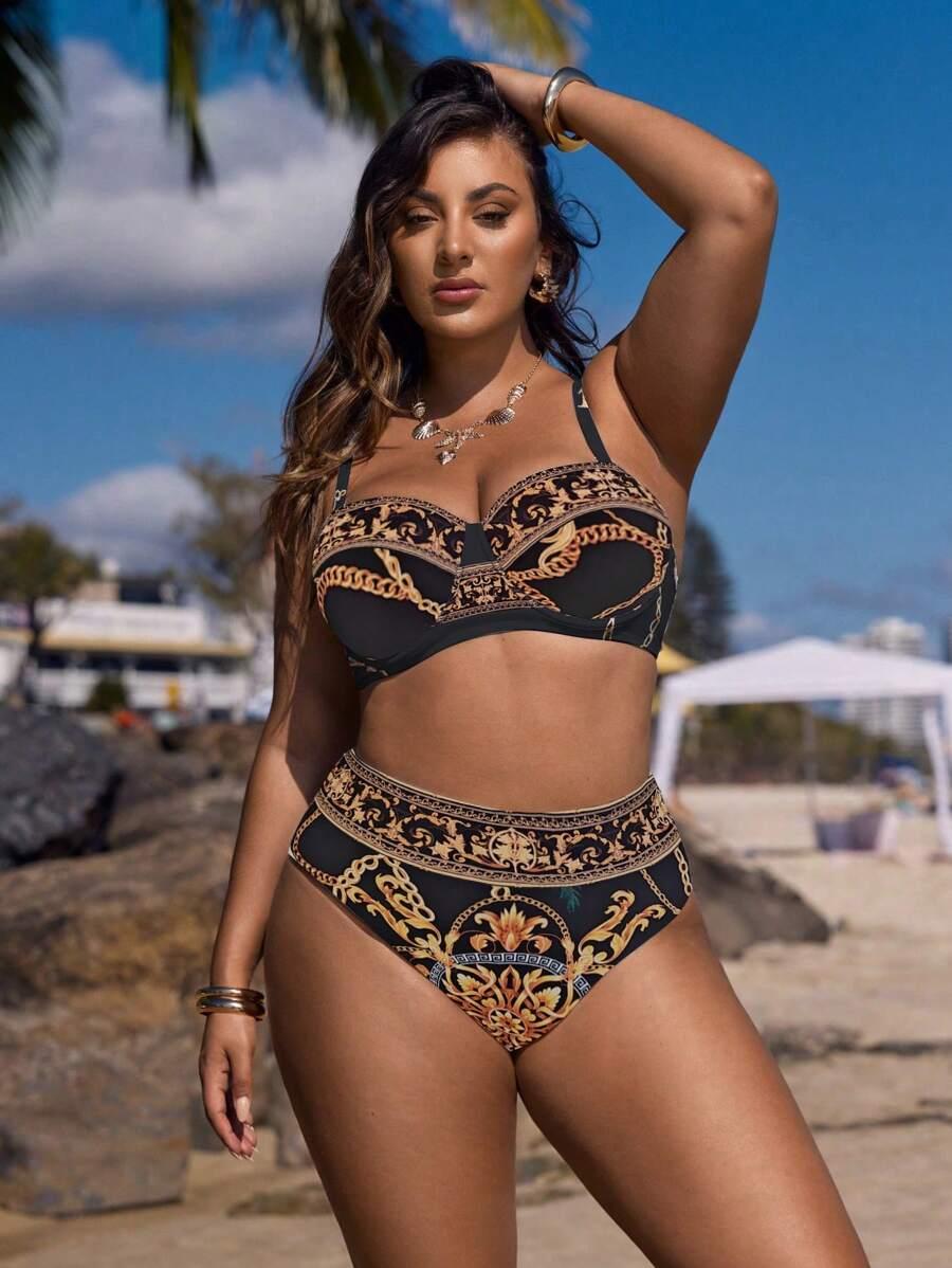 dół od bikini spódnica komplet