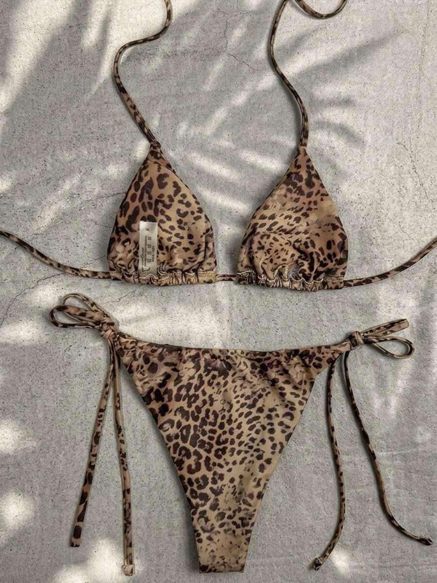 STRÓJ KĄPIELOWY DWUCZĘŚCIOWY ANIMAL PRINT