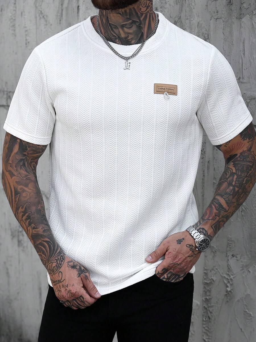 biały t-shirt tekstura