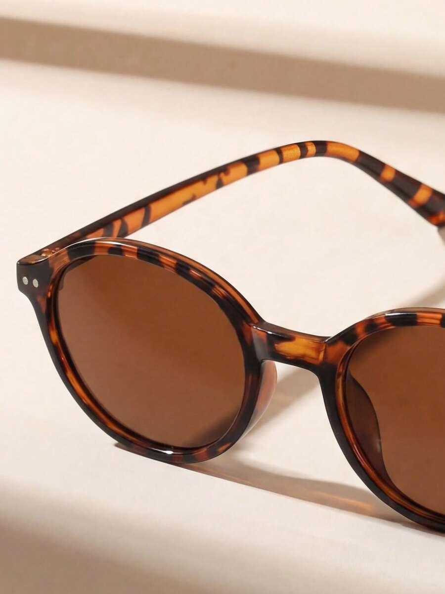 okulary przeciwsłoneczne animal print 