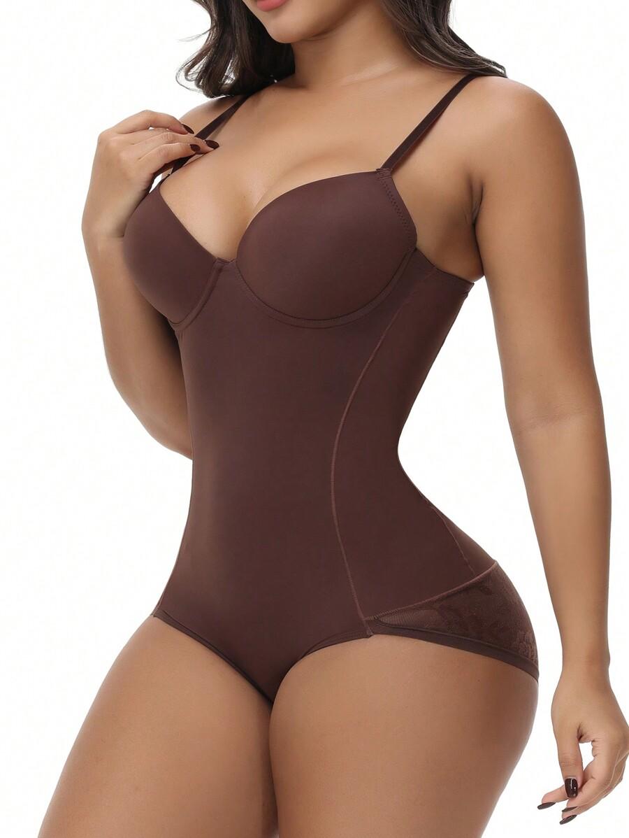 BRĄZOWE BODY KORONKA 