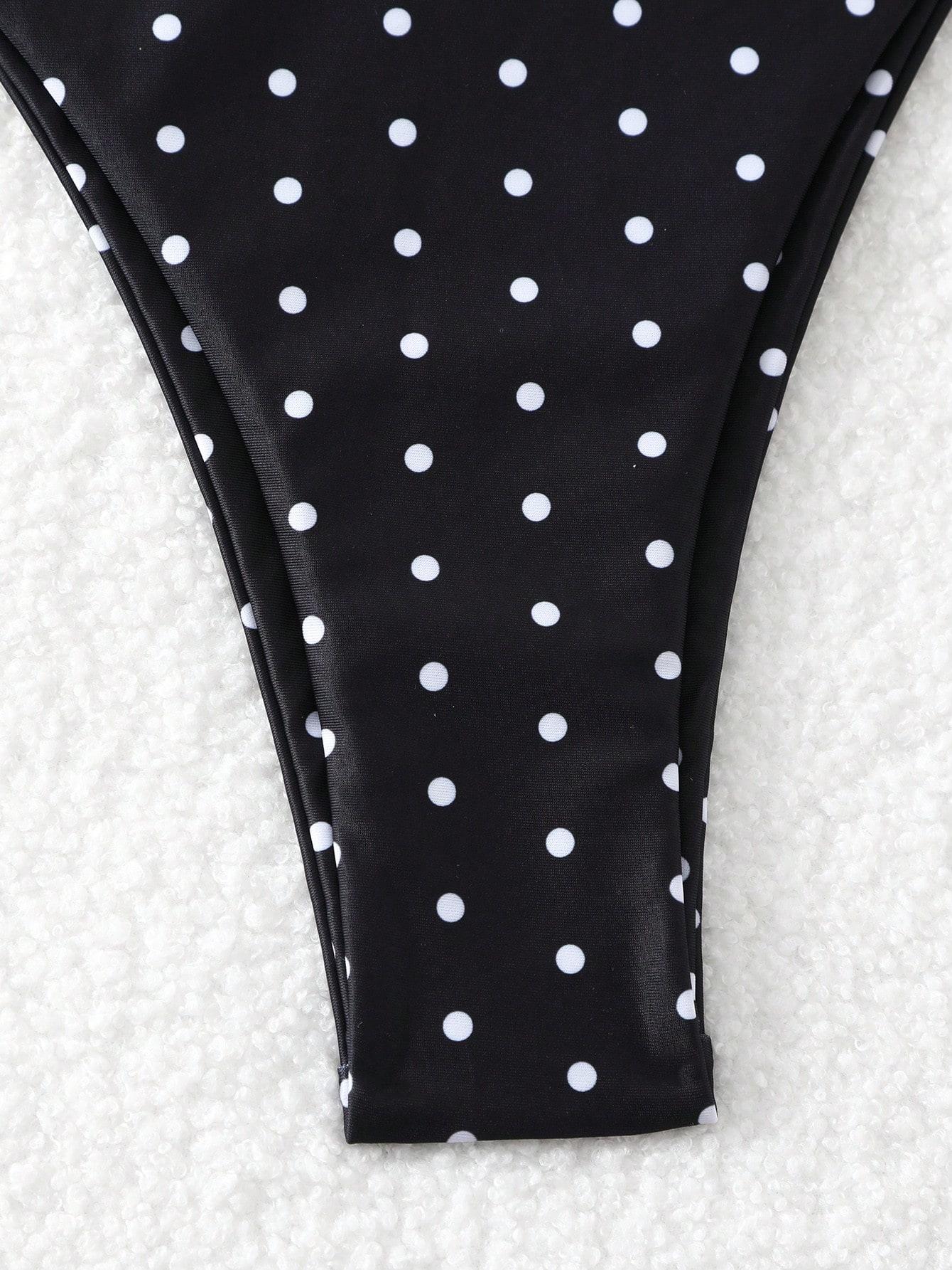 DÓŁ OD BIKINI W KROPKI