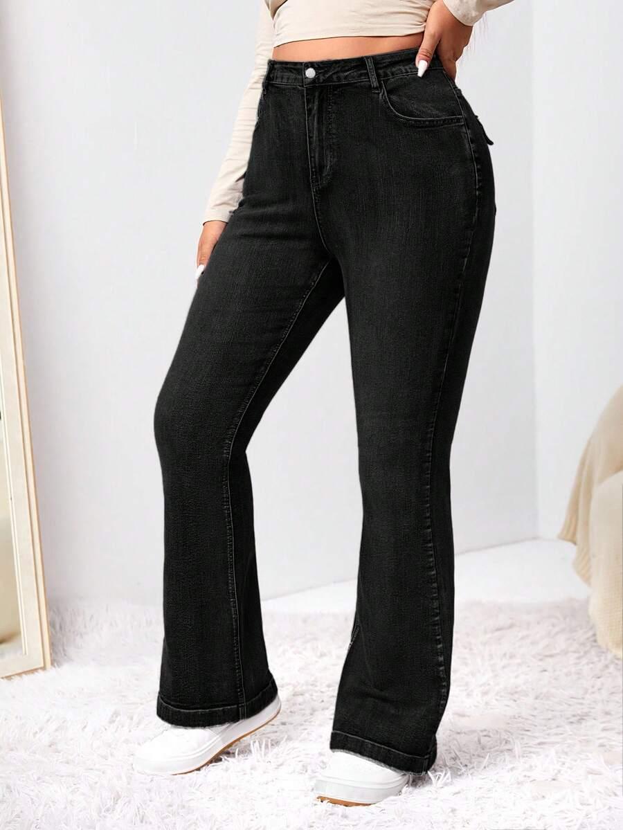 czarne spodnie jeans