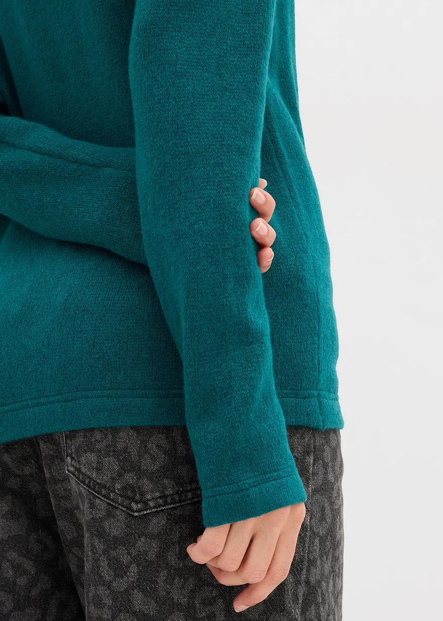 SWETER Z OKRĄGŁYM DEKOLTEM 