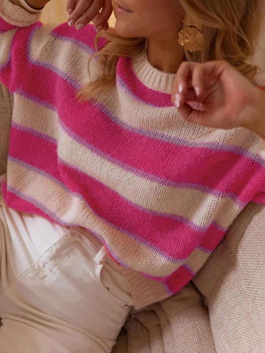 sweter z długim rękawem