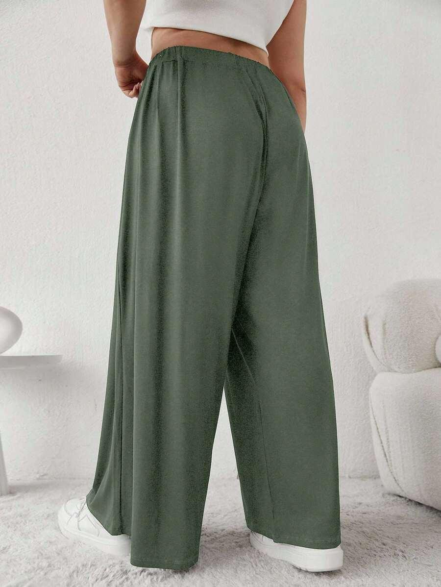 ZIELONE SPODNIE CASUAL