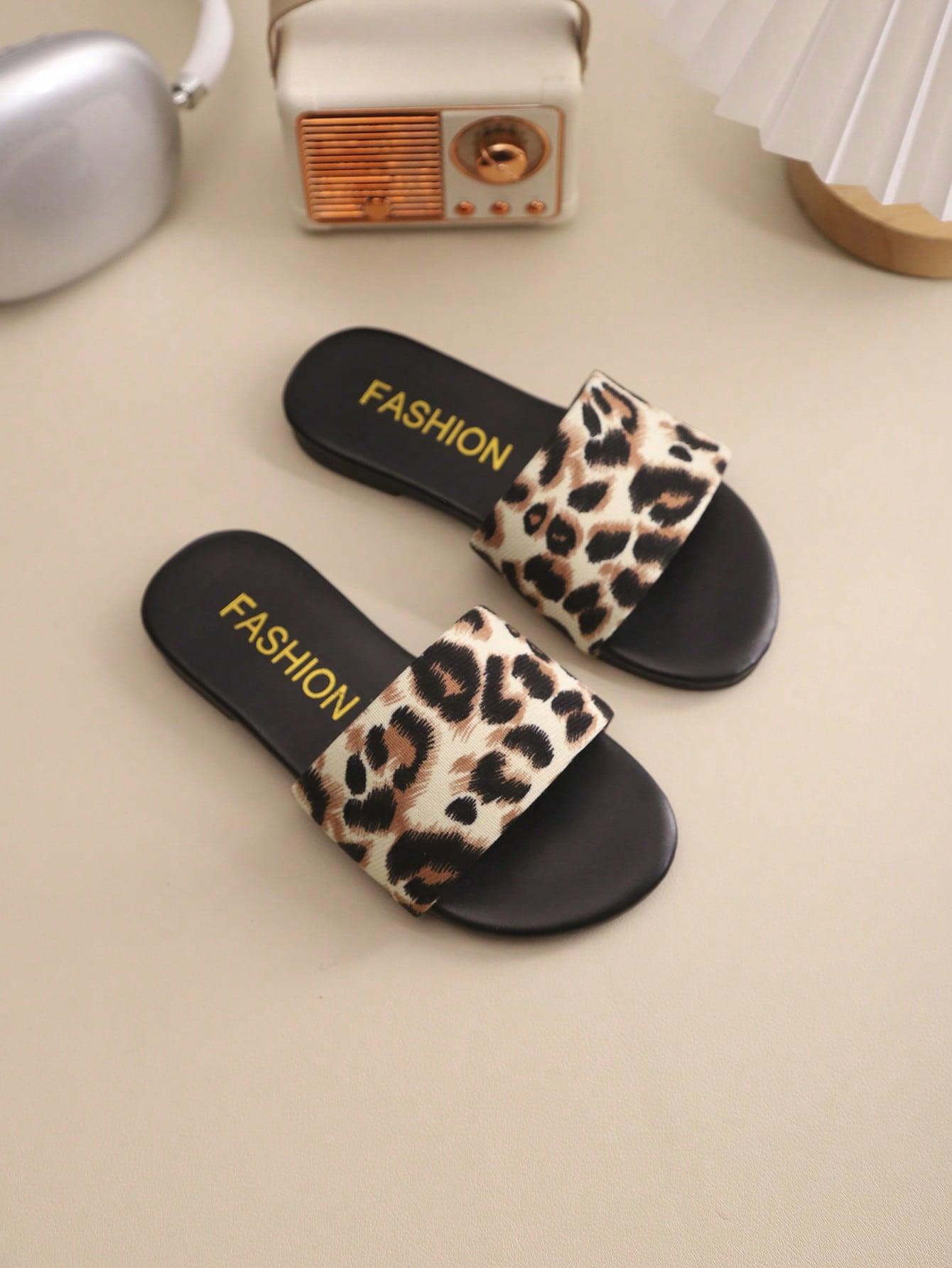 klapki animal print