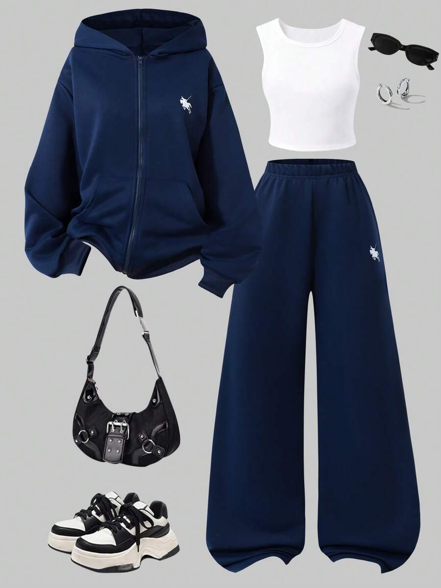 k9omplet bluza top spodnie