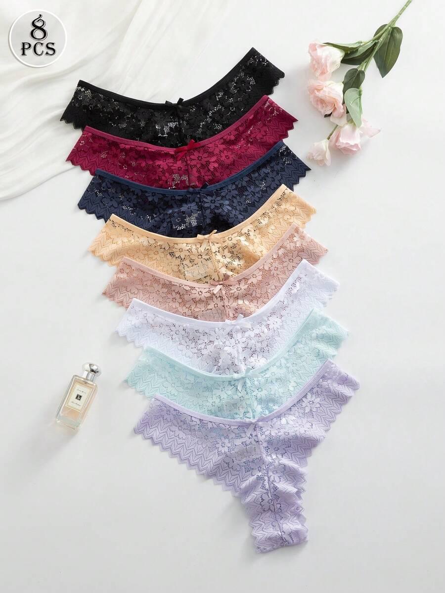 kolorowe majtki 8-pack