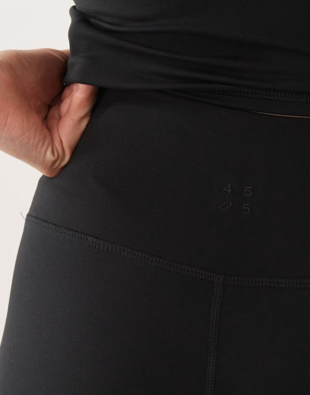 CZARNE LEGGINSY Z WYSOKIM STANEM