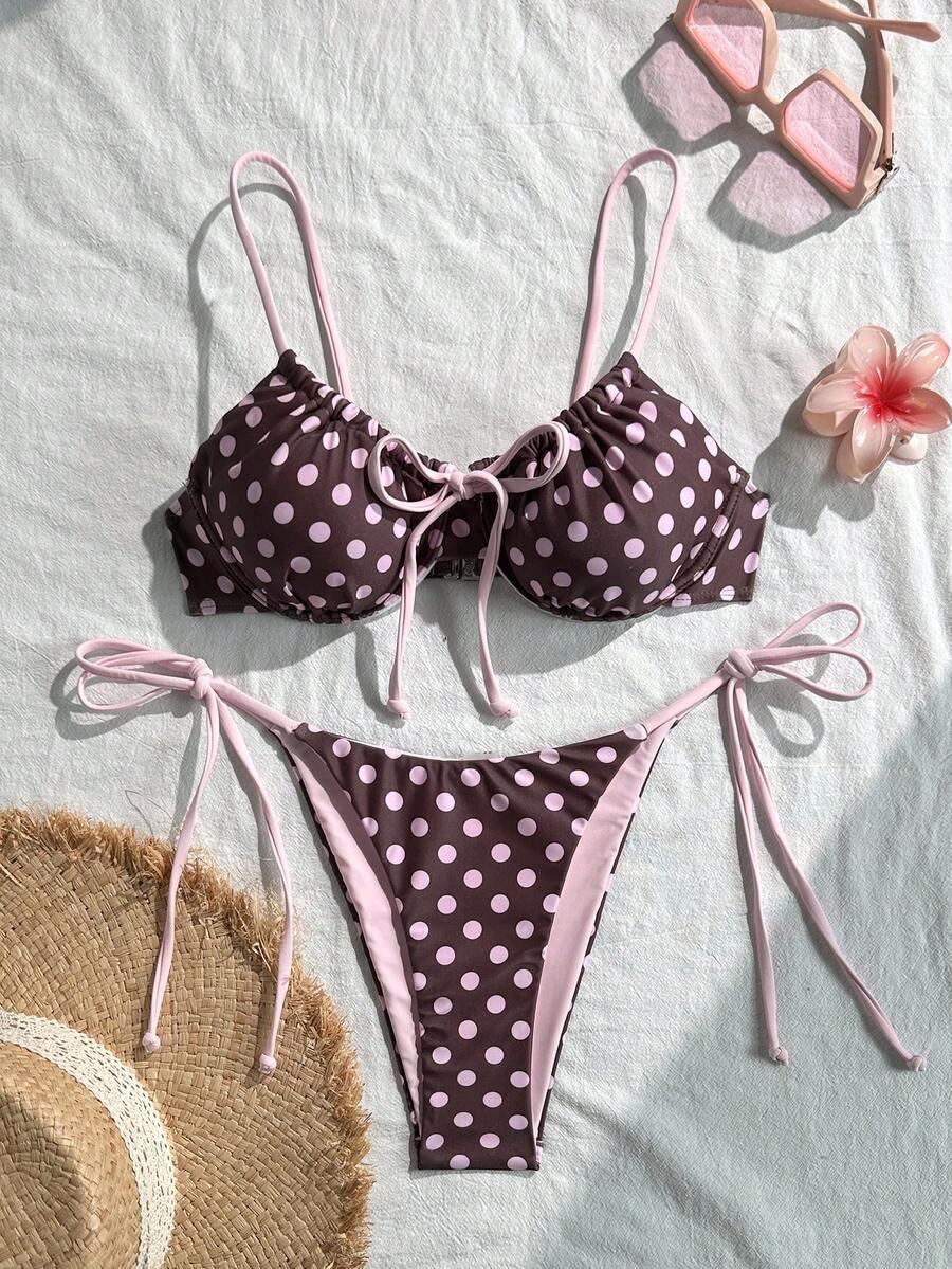 bikini komplet groszki