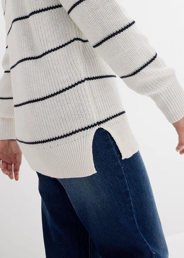 SWETER W PASKI