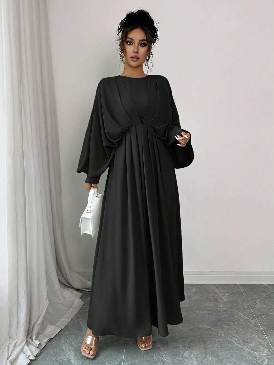 CZARNA MAXI SUKIENKA