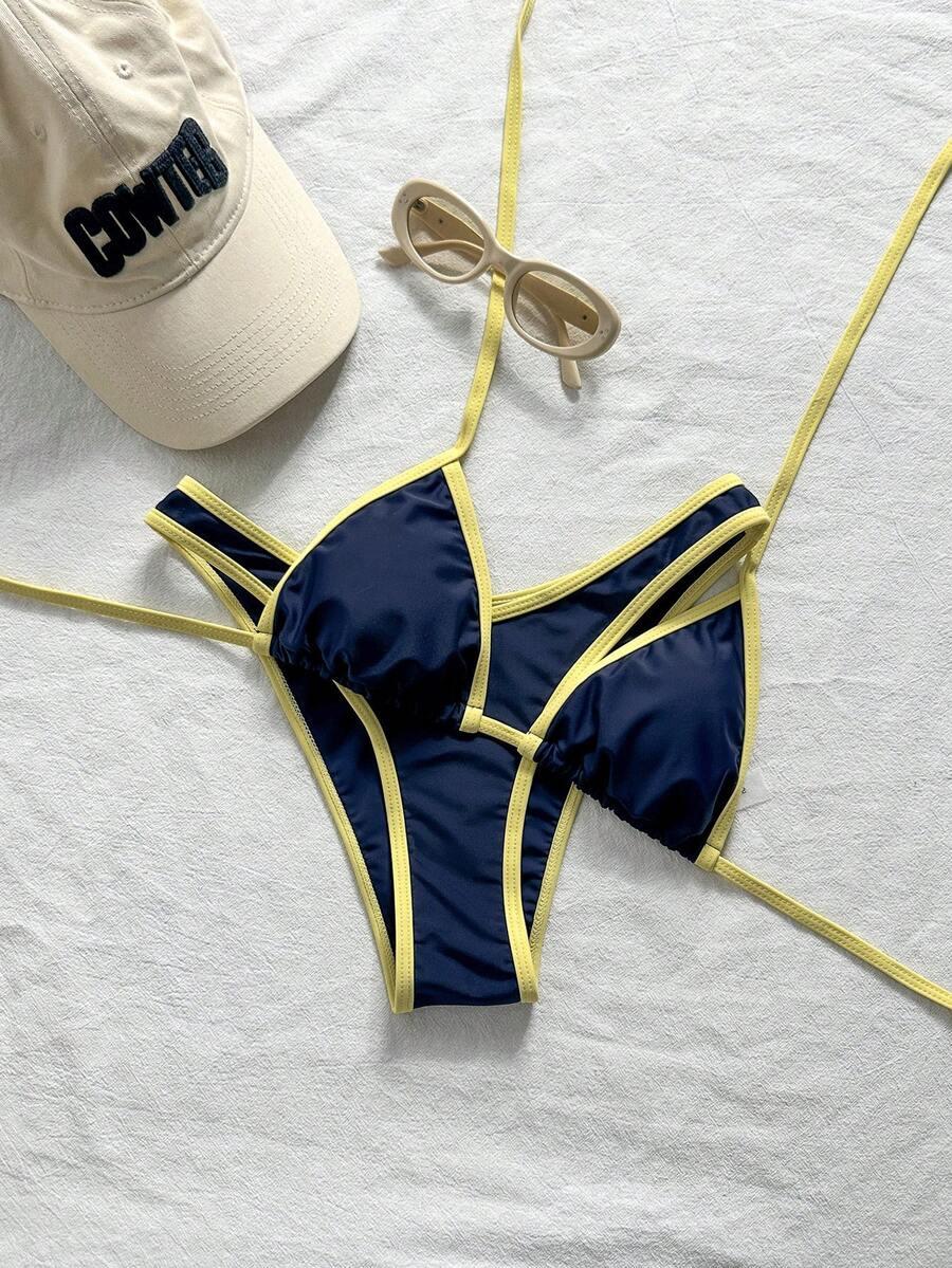 BIKINI DWUCZĘŚCIOWE Z WIĄZANIEM