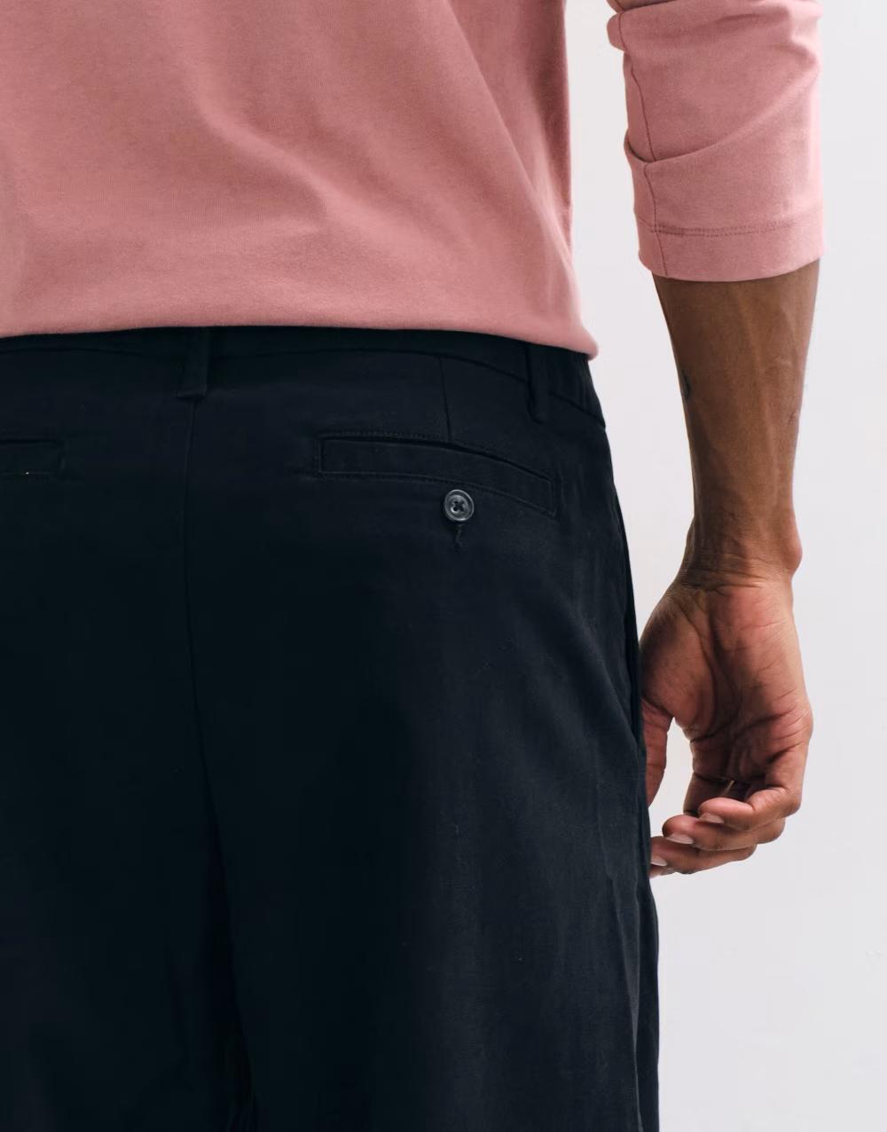 czarne spodnie jeans casual