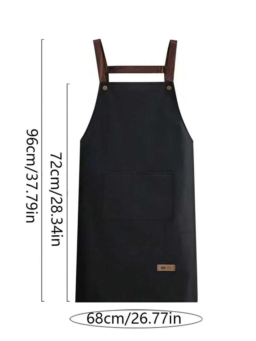 czarny fartuch 1szt.