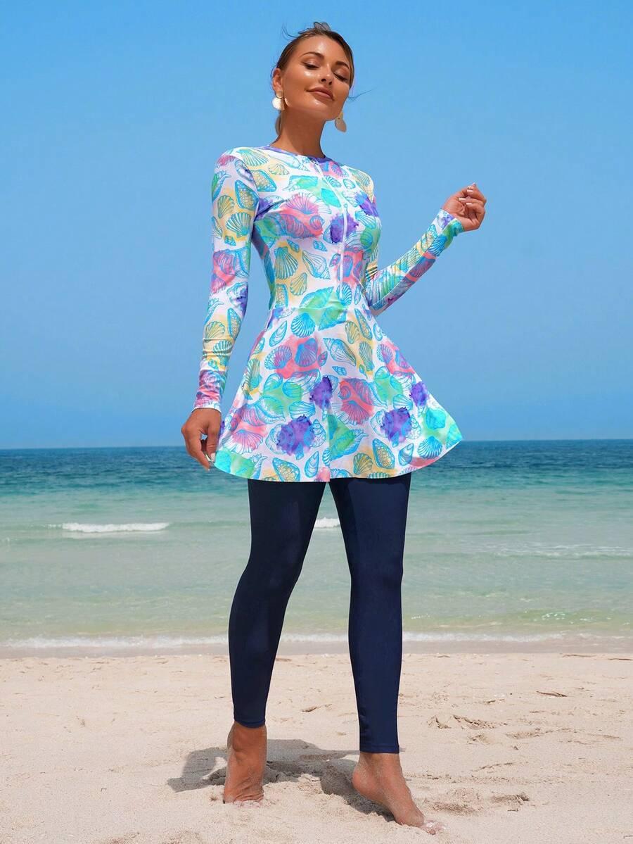 DWUCZĘŚCIOWY STRÓJ KĄPIELOWY BURKINI