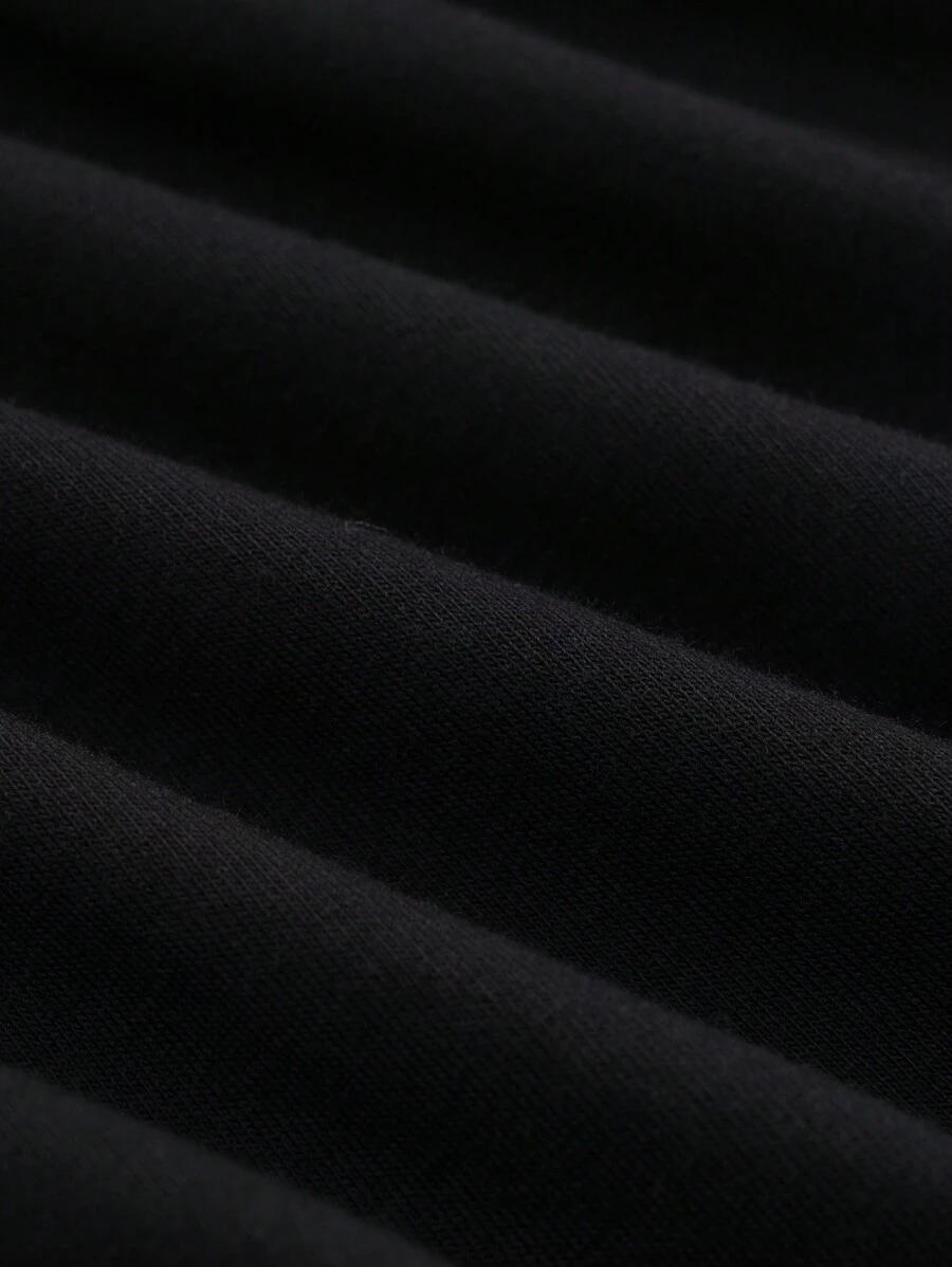 CZARNY T-SHIRT BASIC
