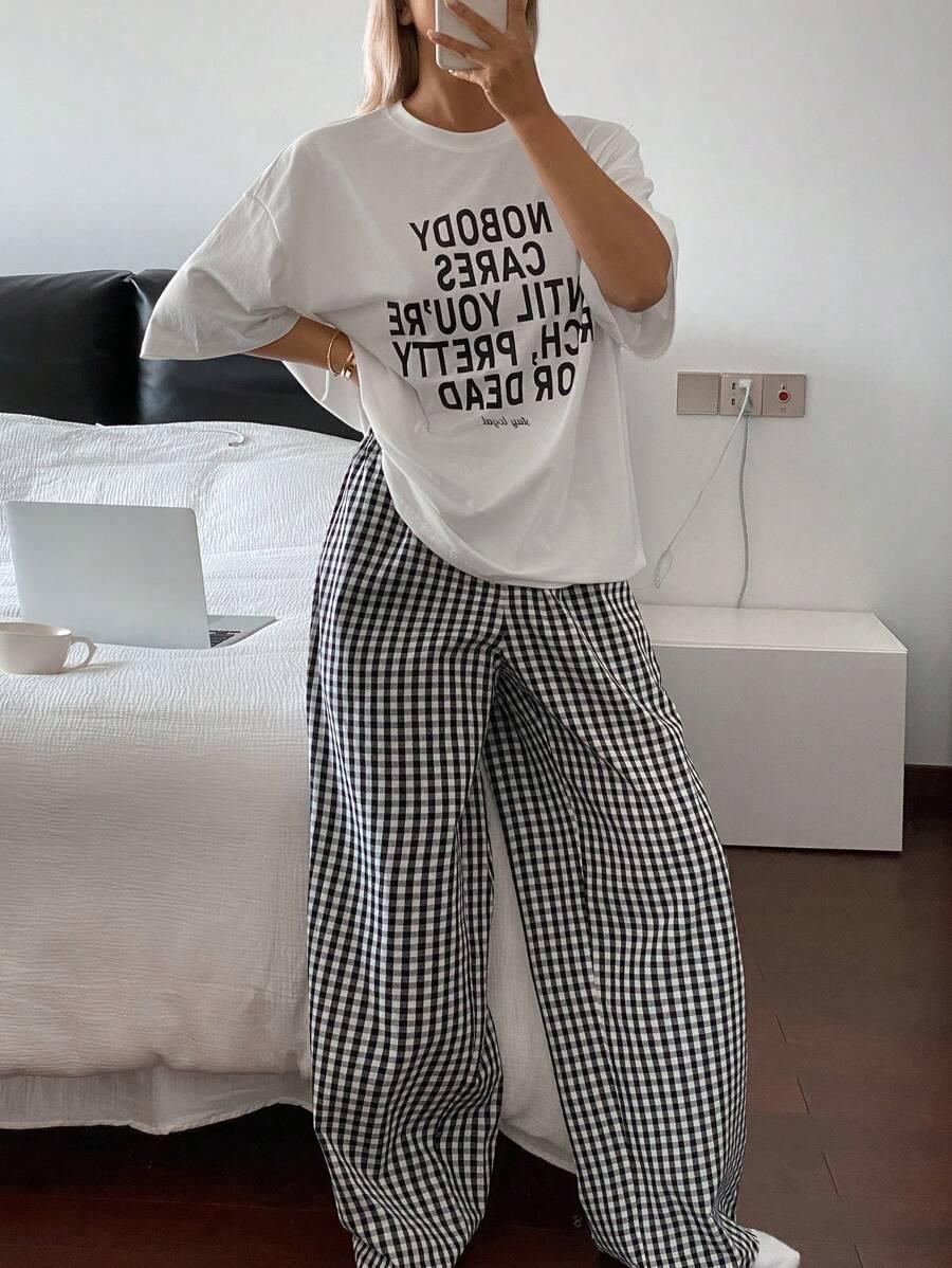 T-SHIRT SPODENKI KOMPLET PIŻAMA