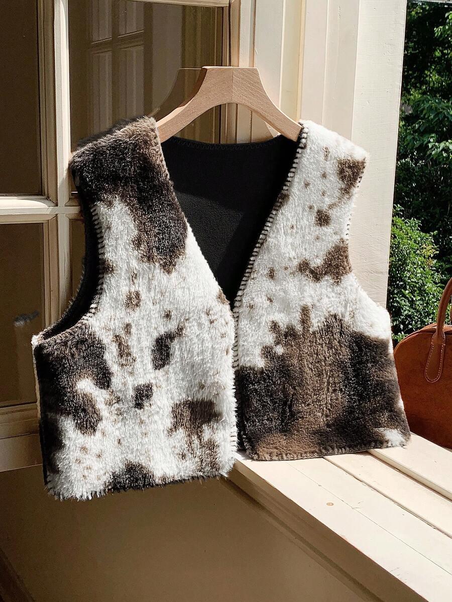 KAMIZELKA ANIMAL PRINT 