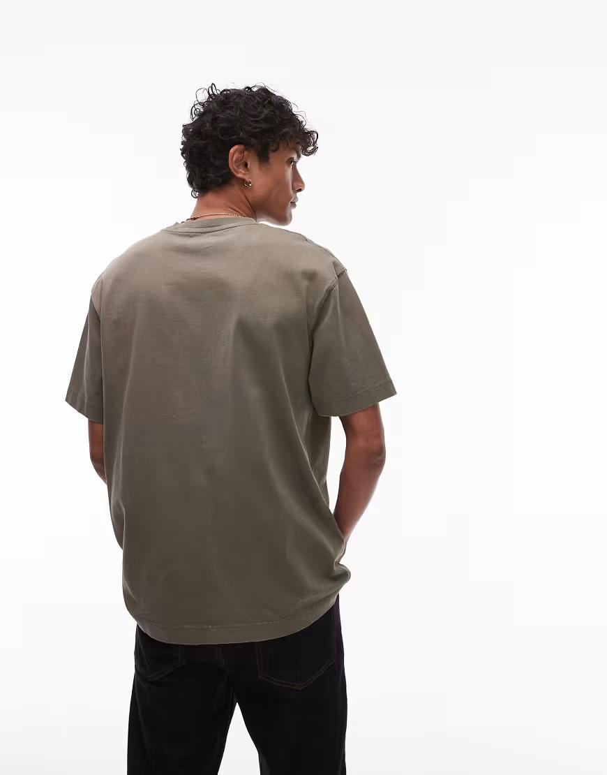 zielony t-shirt basic
