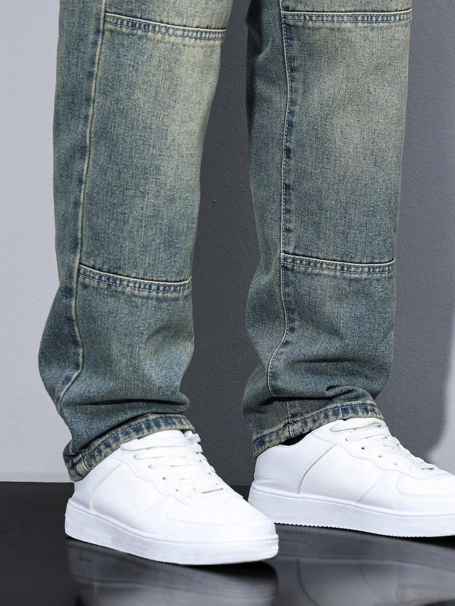 PROSTE SPODNIE JEANS CASUAL 