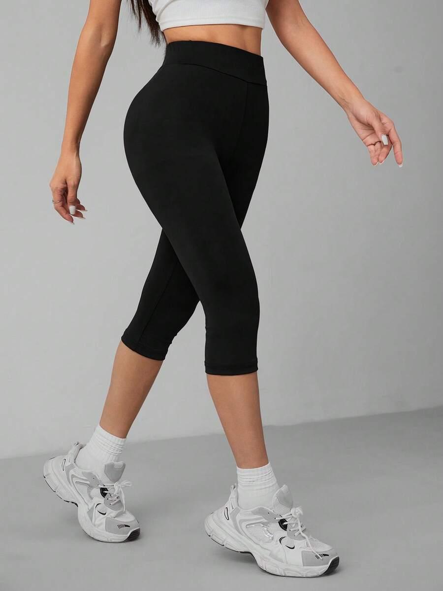czarne legginsy wysoki stan
