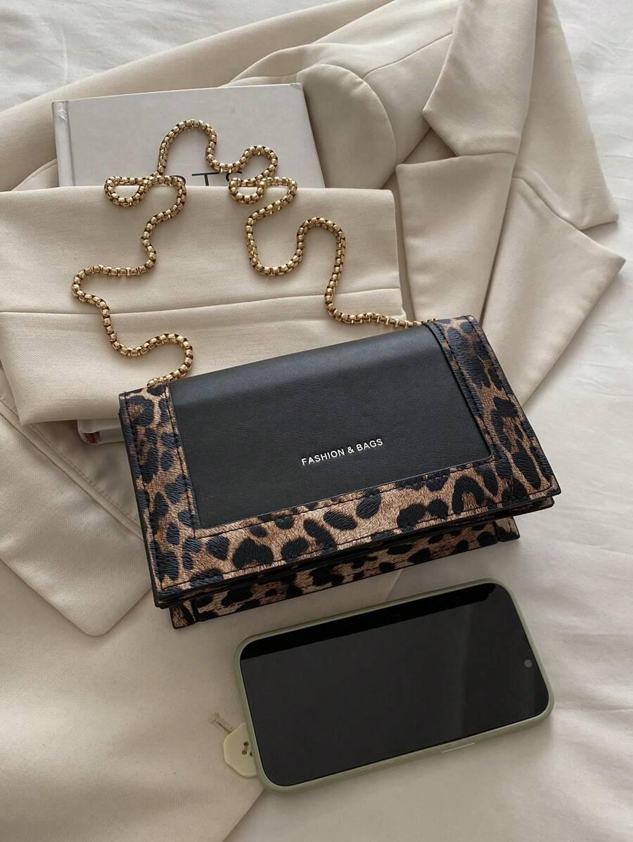 torebka imitacja skóry animal print