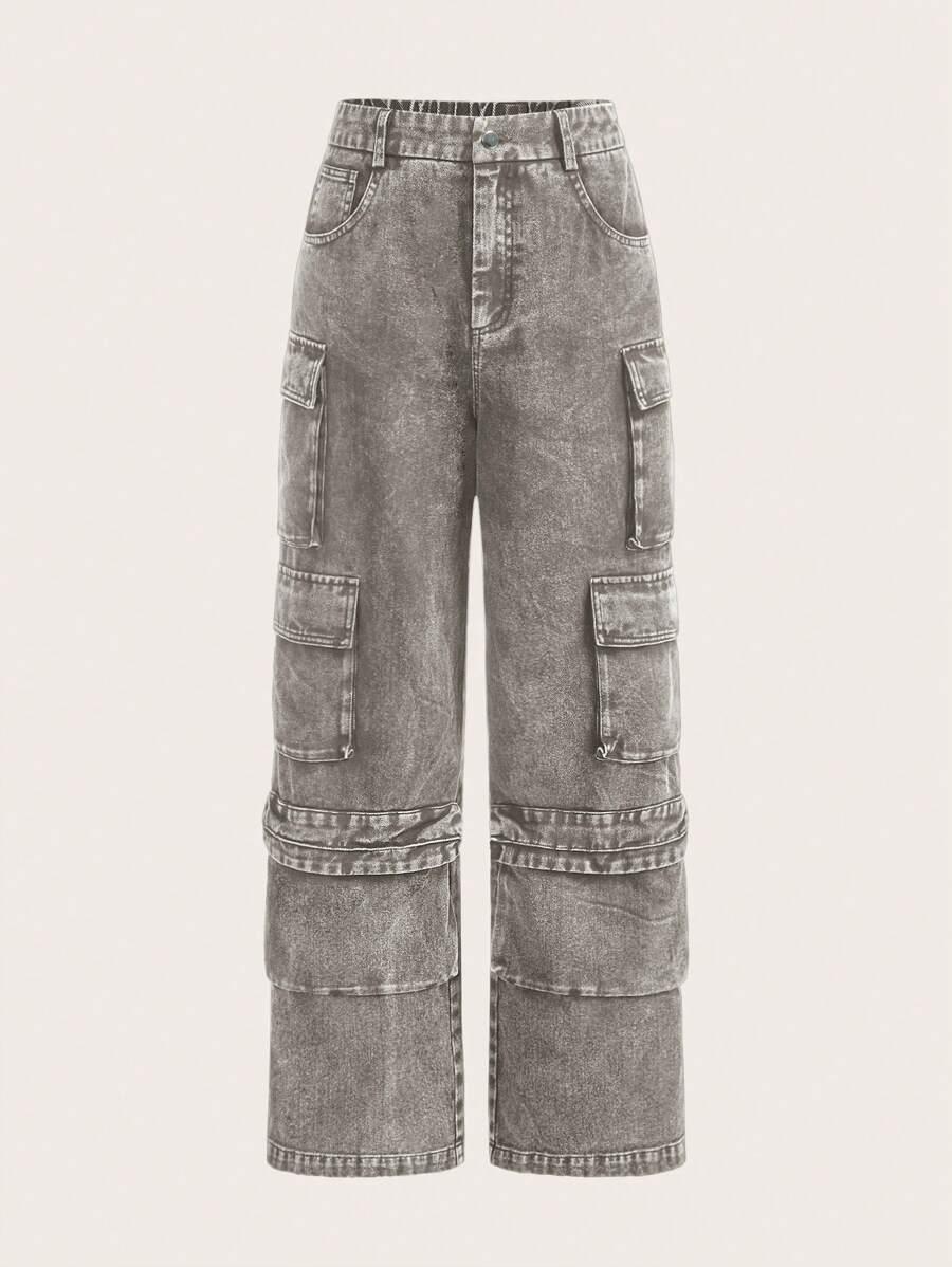 SPODNIE JEANS KIESZENIE