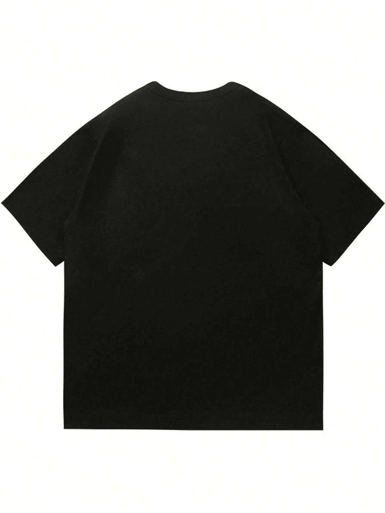 czarny t-shirt basic