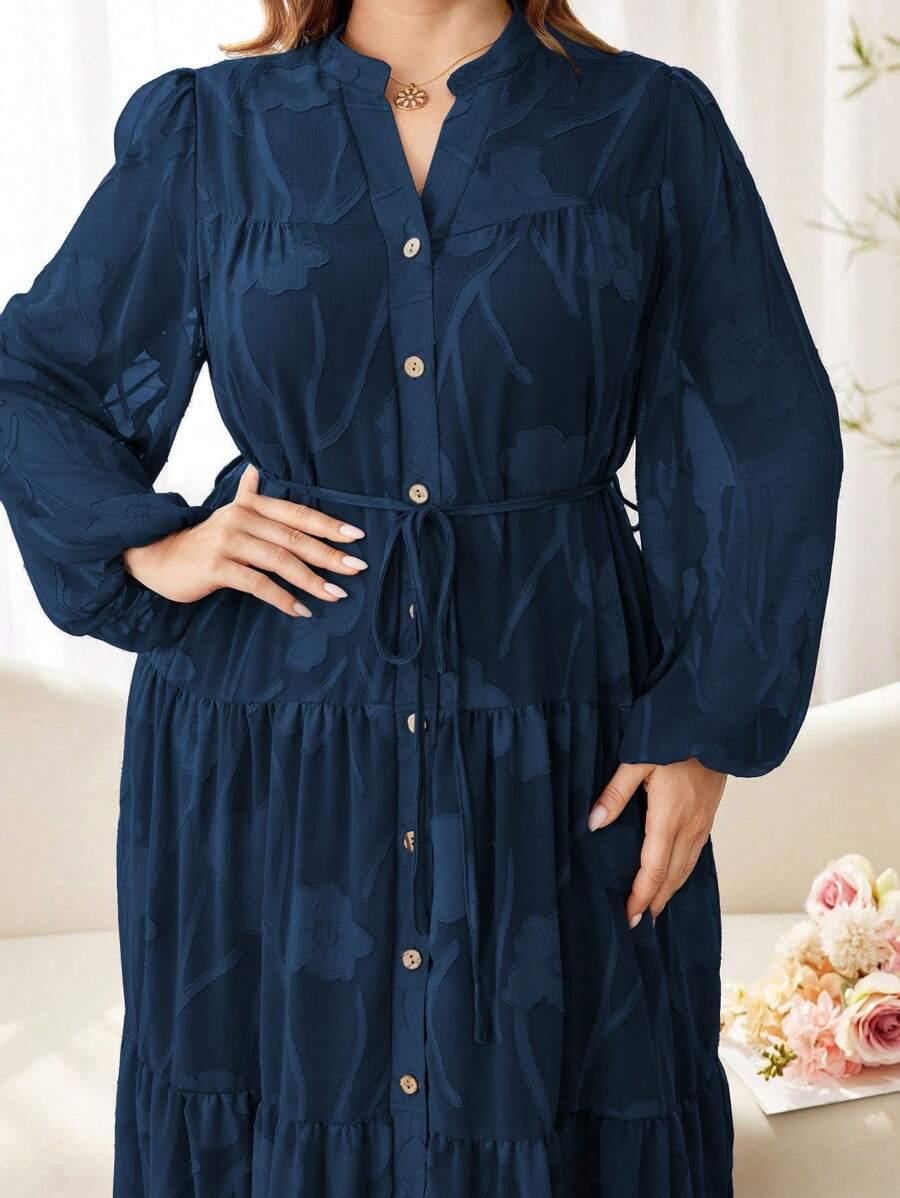 niebieska maxi sukienka