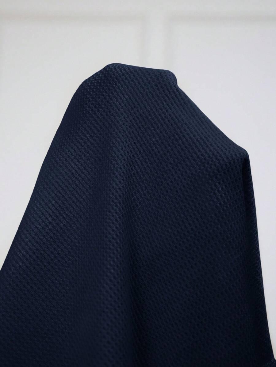 granatowa bluzka v-neck 