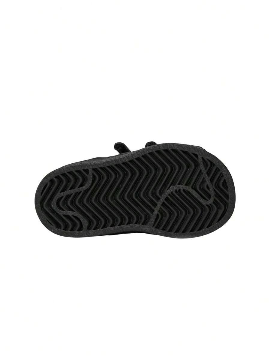 czarne buty sportowe rzepy Superstar Core Black EF4843